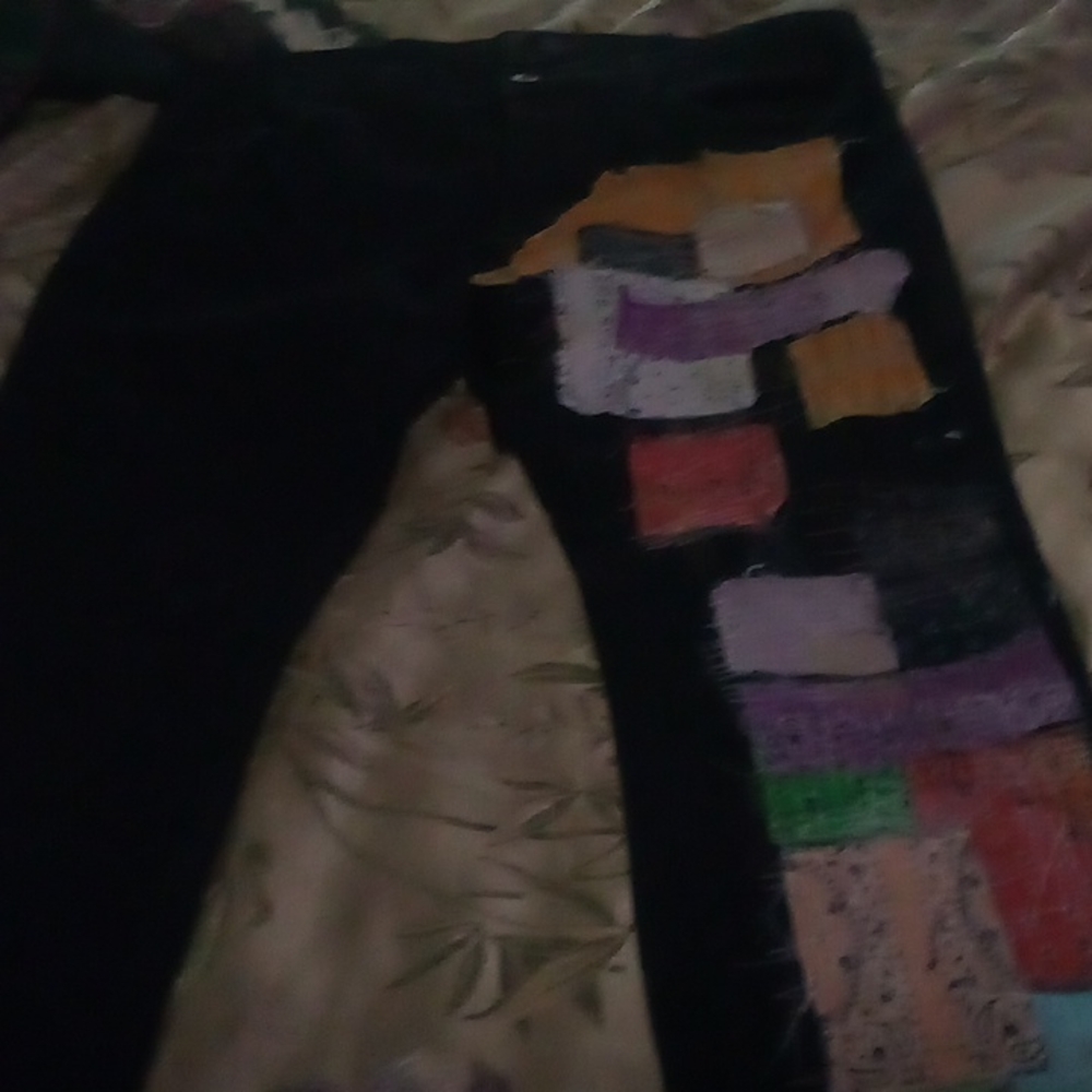 Valabasa patch jeans